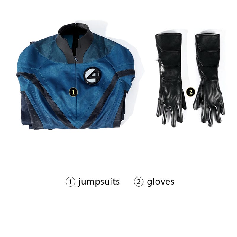Costume de cosplay de la Femme Invisible du film Les Quatre Fantastiques (2005) | Tenue du film 