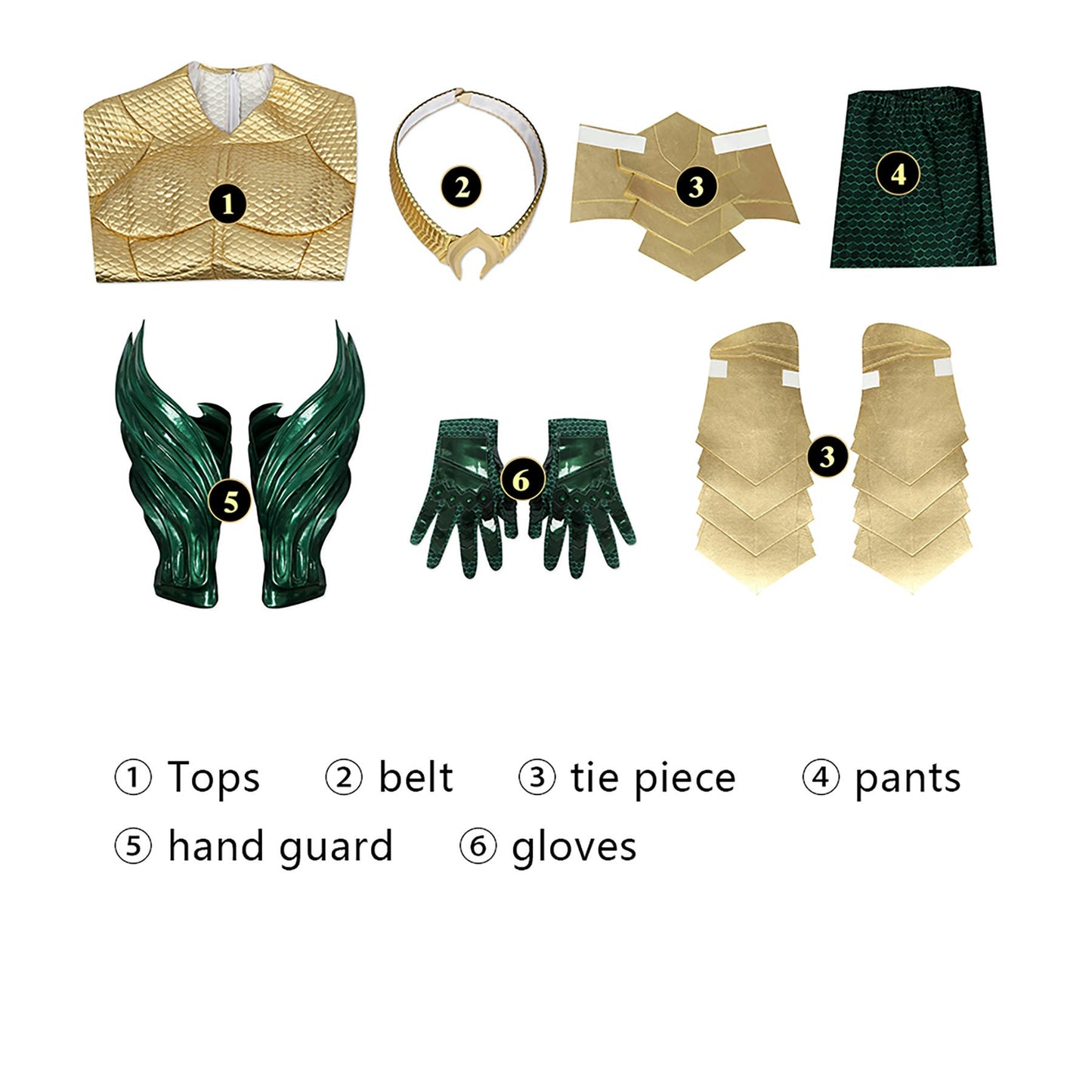 Aquaman and the Lost Kingdom Arthur Curry Cosplay Costume | DC Outfit