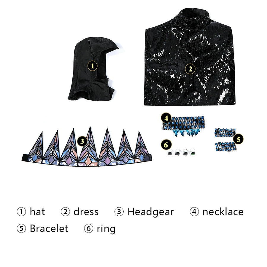 Snow White Evil Queen Cosplay Costume | Movie Outfit
