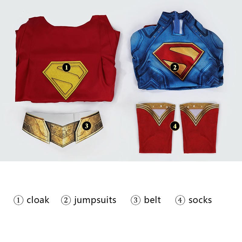 Supergirl Kara Zor-El Cosplay Costume | DC Outfit