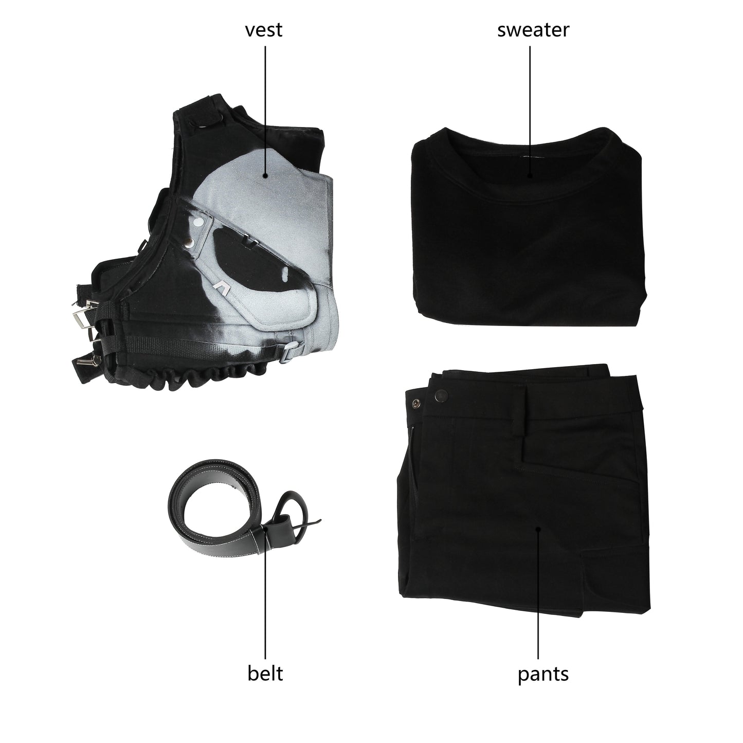The Punisher Season 1  Cosplay Costume | Marvel Outfit