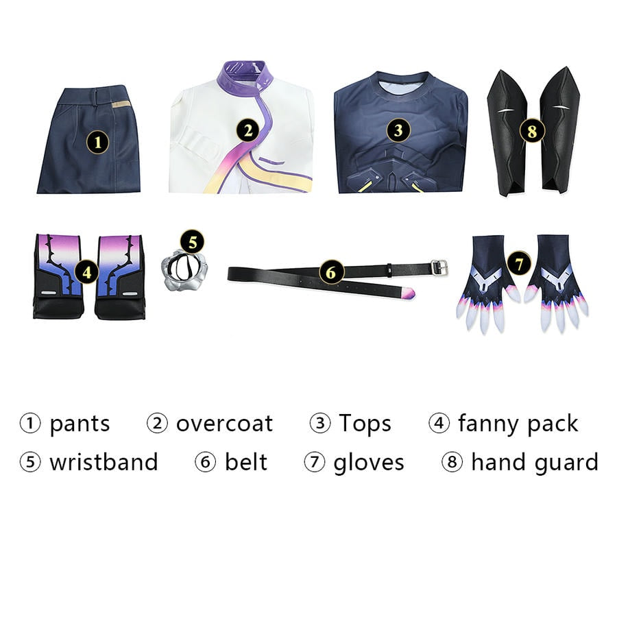 Valorant Agent Vyse Cosplay Costume | Gaming Outfit