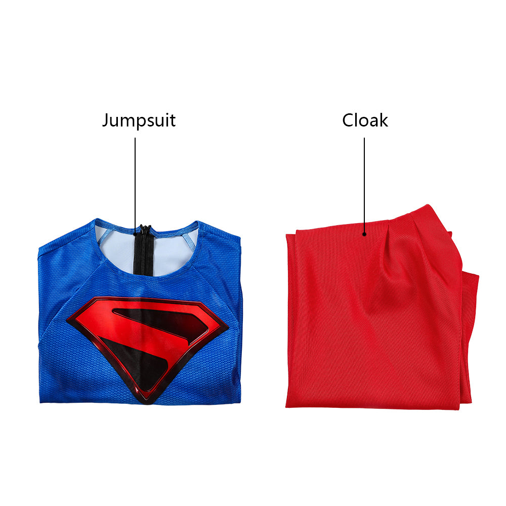 Kids Superman Crisis on Infinite Earths Cosplay Costume | DC Outfit