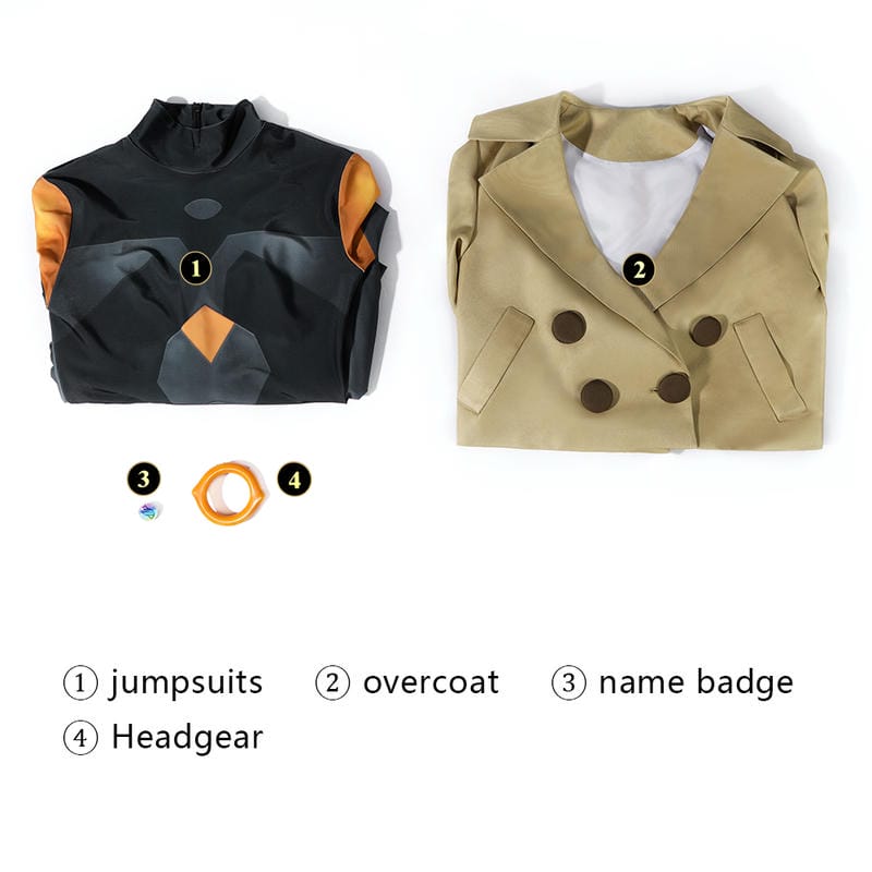 Pokemon Legends Z-A Emma Cosplay Costume | Game Outfit