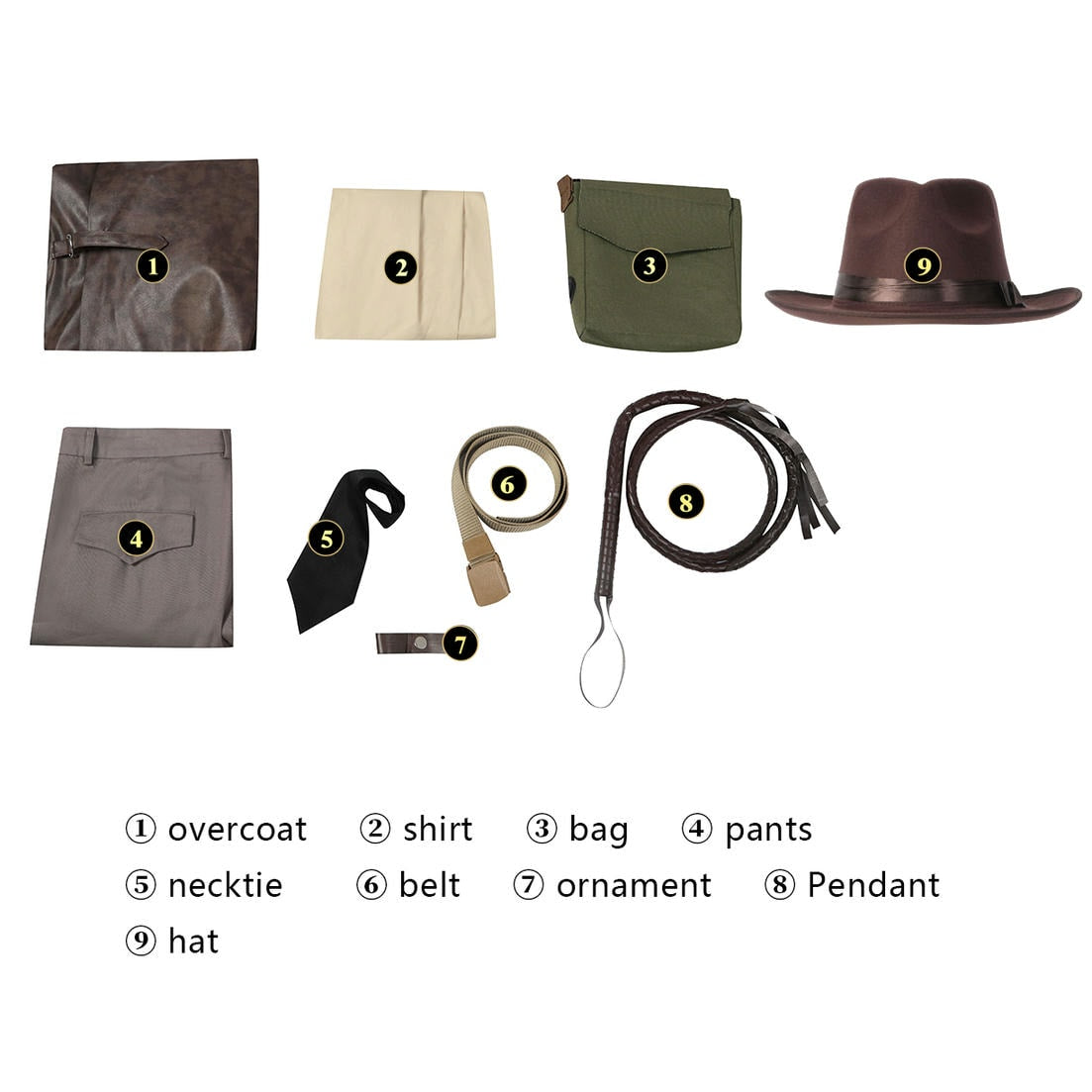 Indiana Jones Dial of Destiny Cosplay Costume | Movie Outfit