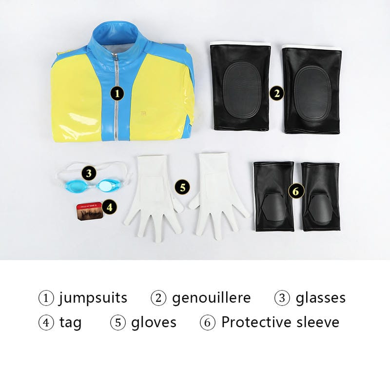 Costume de cosplay de Waterboy de Dispatch | Tenue de jeu 