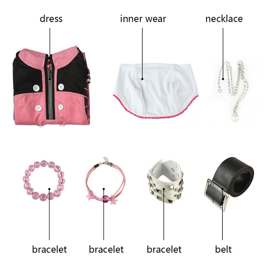 Kingdom Hearts III Kairi Cosplay Costume | Gaming Outfit