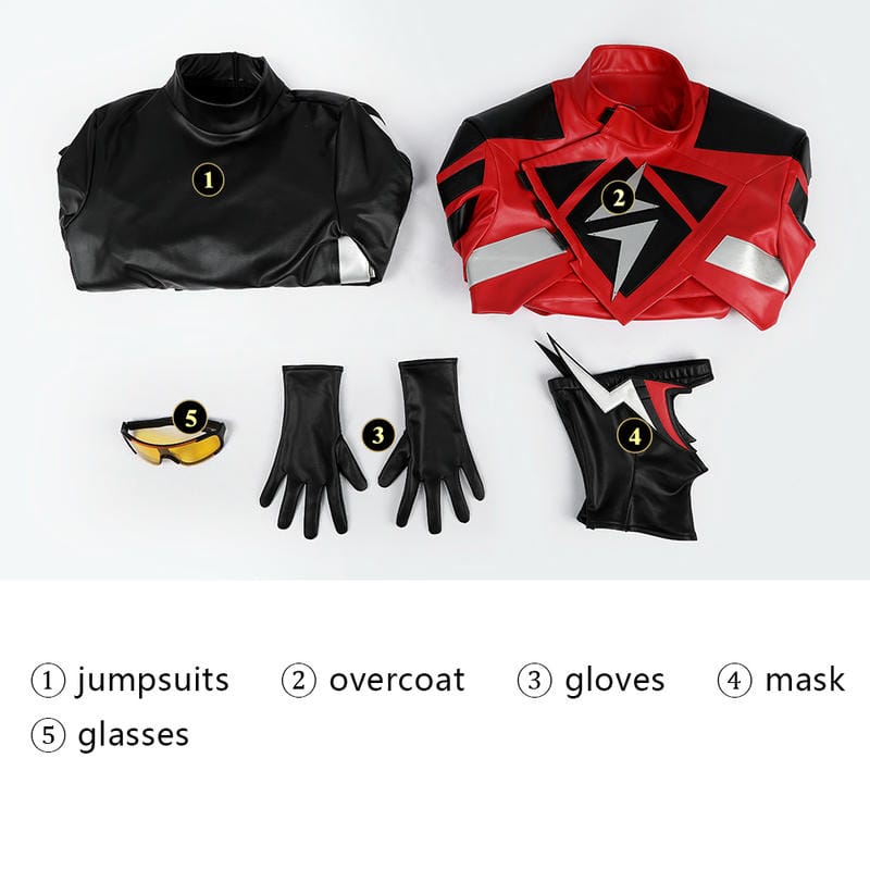 Absolute Flash Cosplay Costume | DC Outfit