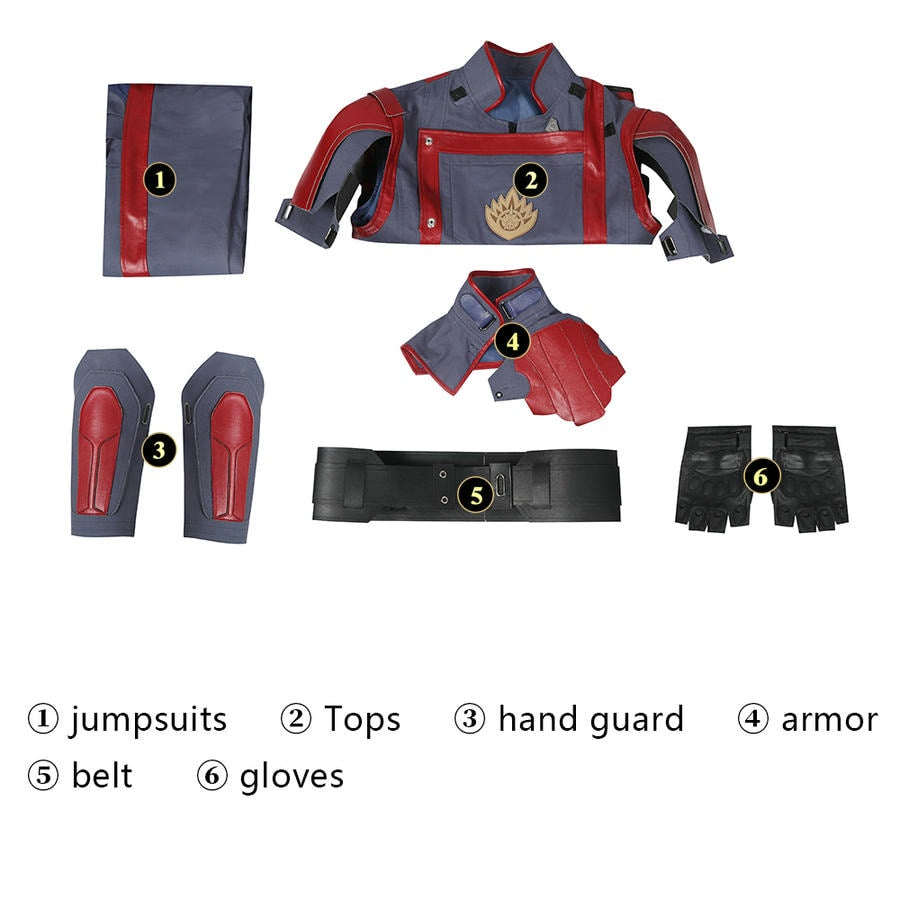 Guardians of the Galaxy 3 Star Lord Cosplay Costume | Marvel Outfit