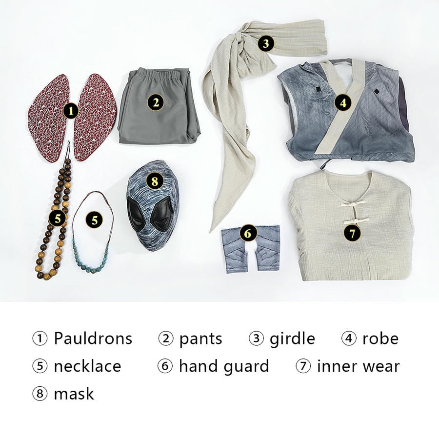 Deadpool 3 Zenpool Cosplay Costume | Marvel Outfit