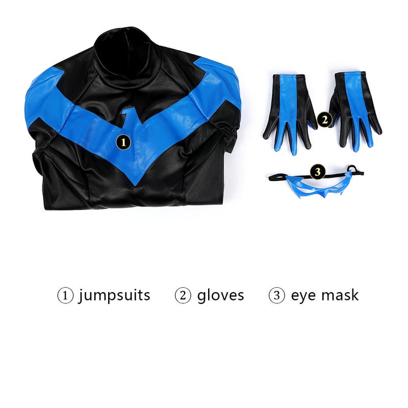 Nightwing Cosplay Costume | DC Outfit