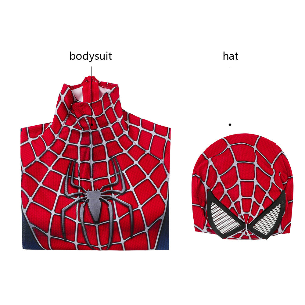 Kids Spider-Man 2 Tobey Maguire Cosplay Costume | Marvel Outfit