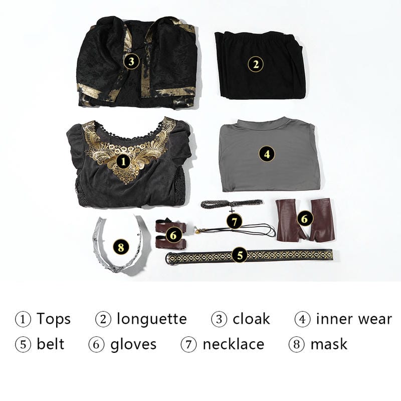 Dark Souls III Fire Keeper Cosplay Costume | Game Outfit