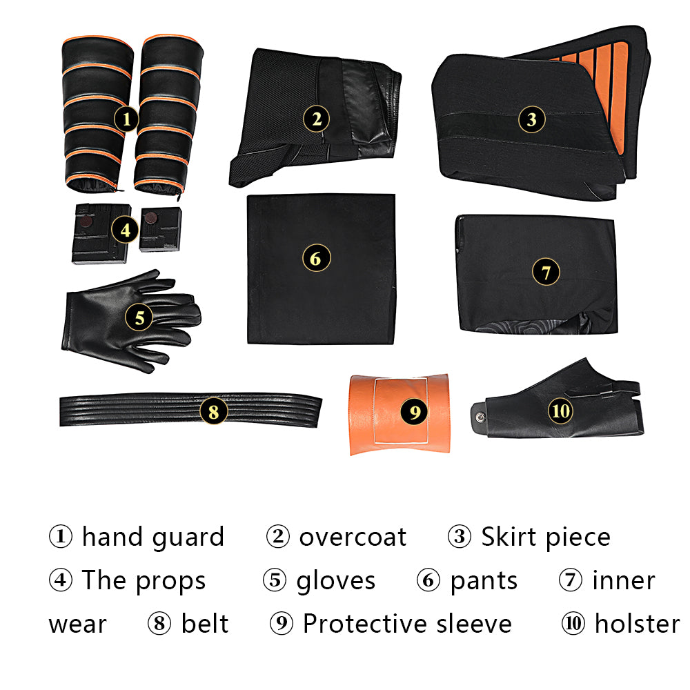 The Mandalorian Fennec Shand Cosplay Costume | TV Outfit