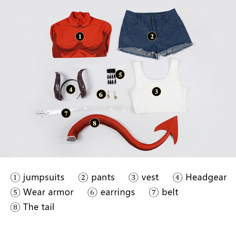 Dispatch Malevola Cosplay Costume | Anime Outfit