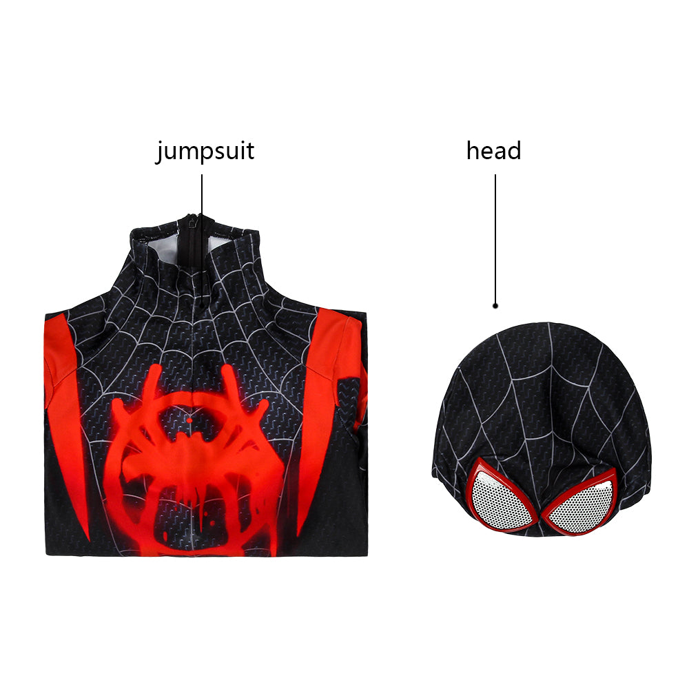 Kids Spider-Man Miles Morales Cosplay Costume | Marvel Outfit