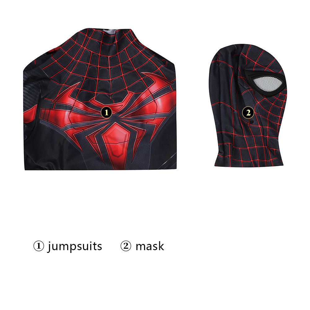 Spider-Man PS5 Advanced Tech Suit Cosplay Costume | Marvel Outfit