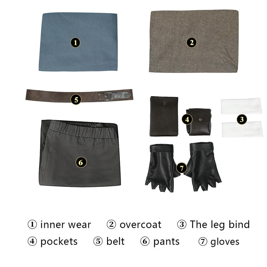 Star Wars Obi-Wan Kenobi 2022 Cosplay-Kostüm | TV-Outfit