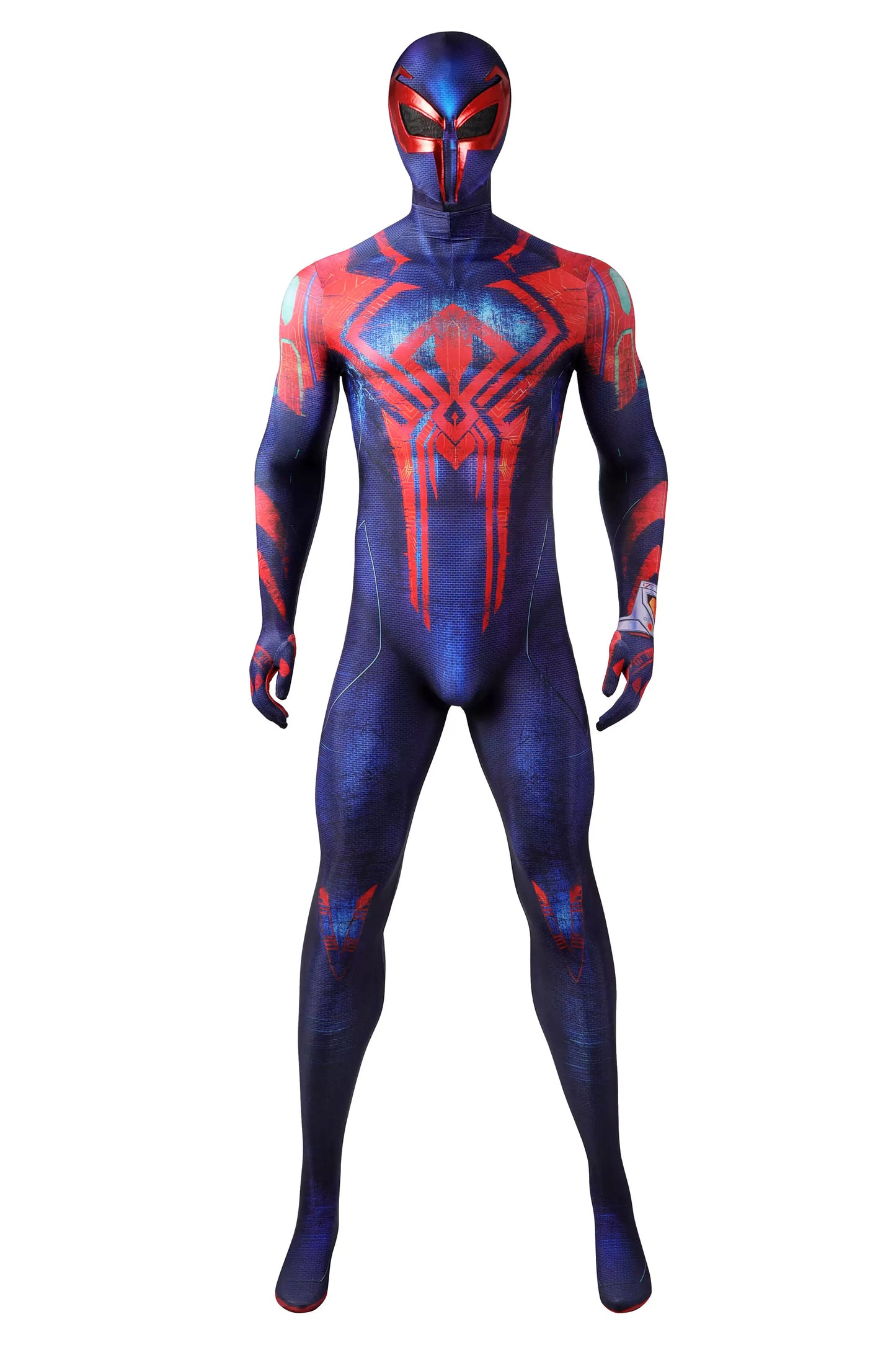 Marvel Spiderman 2099 Complete Cosplay Costume Outfit