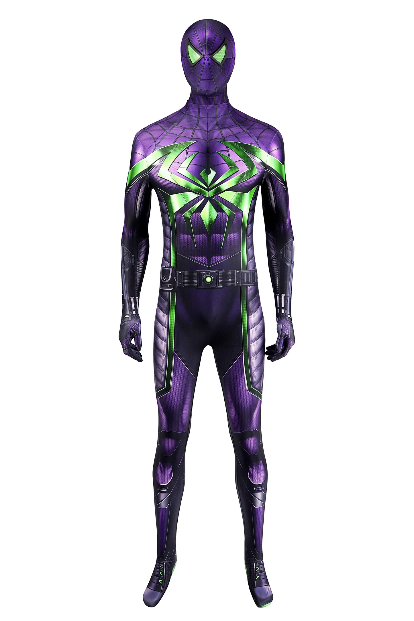 Marvel Spiderman Purple Reign Complete Cosplay Costume Outfit