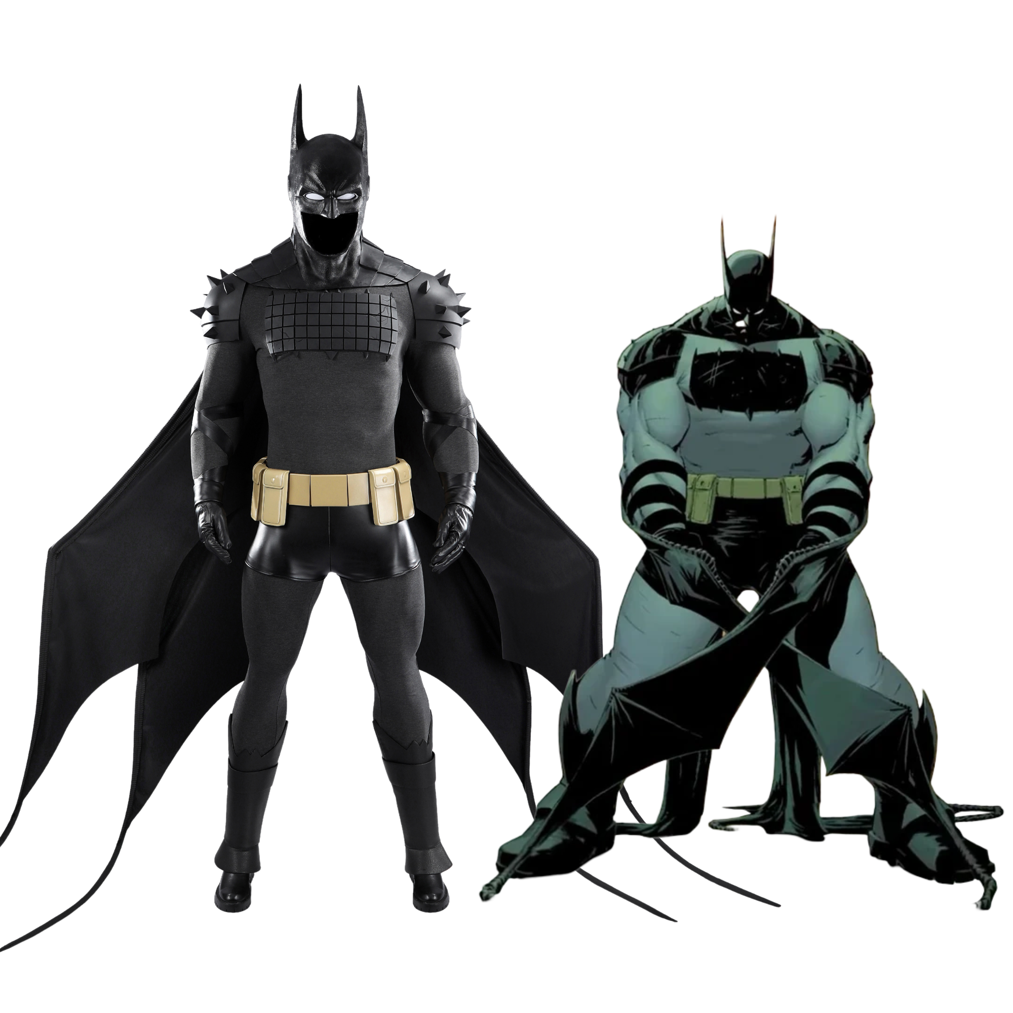 Absolute Batman Bruce Wayne Cosplay Costume | DC Outfit