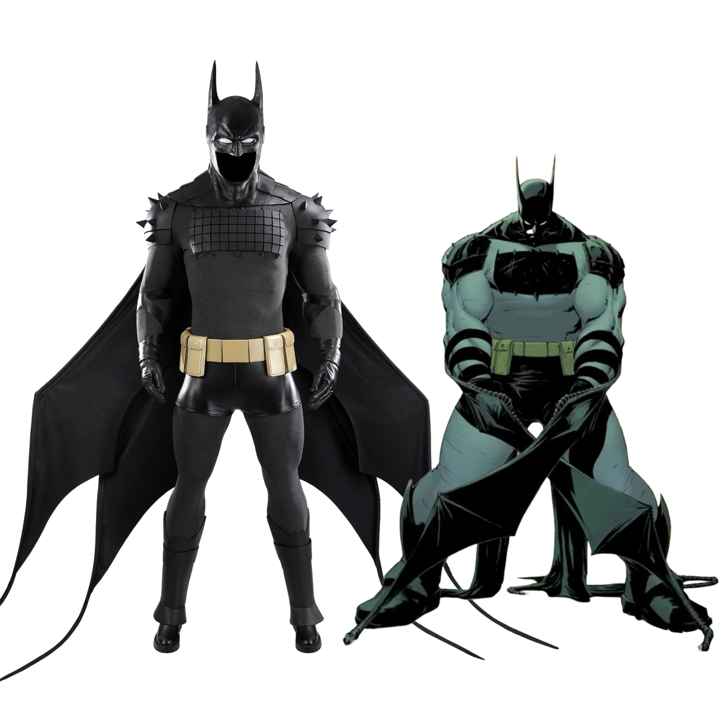 Absolute Batman Bruce Wayne Cosplay Costume | DC Outfit