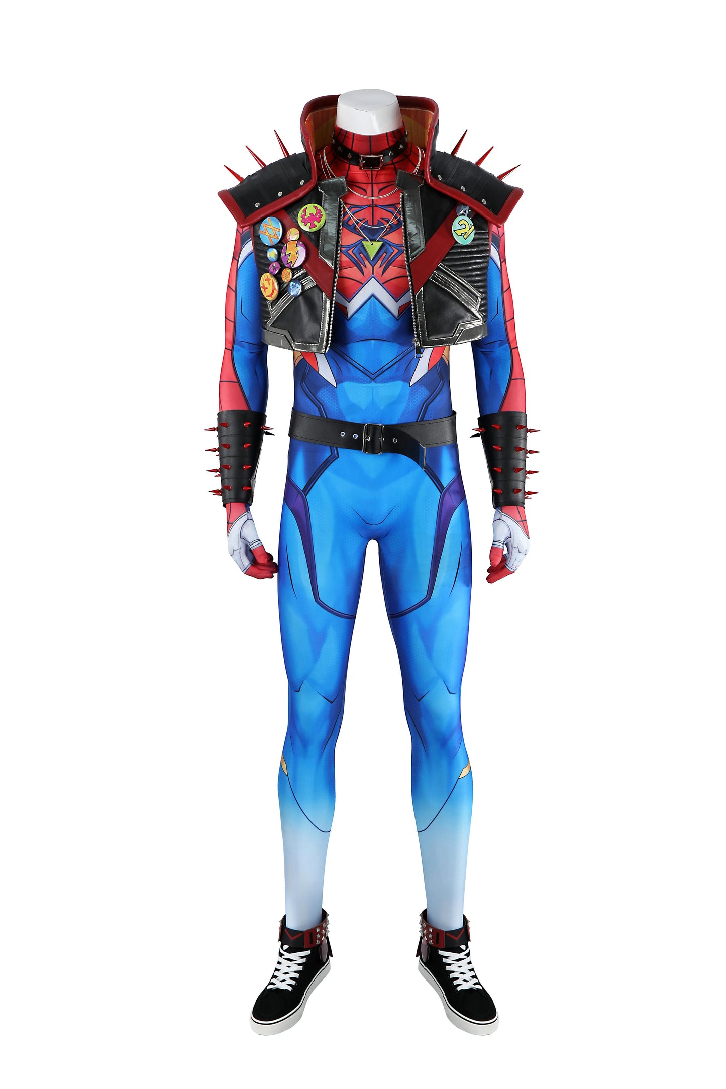 Marvel Rivals Spider-Punk 2099 Custom Cosplay Shoes | Gaming Footwear