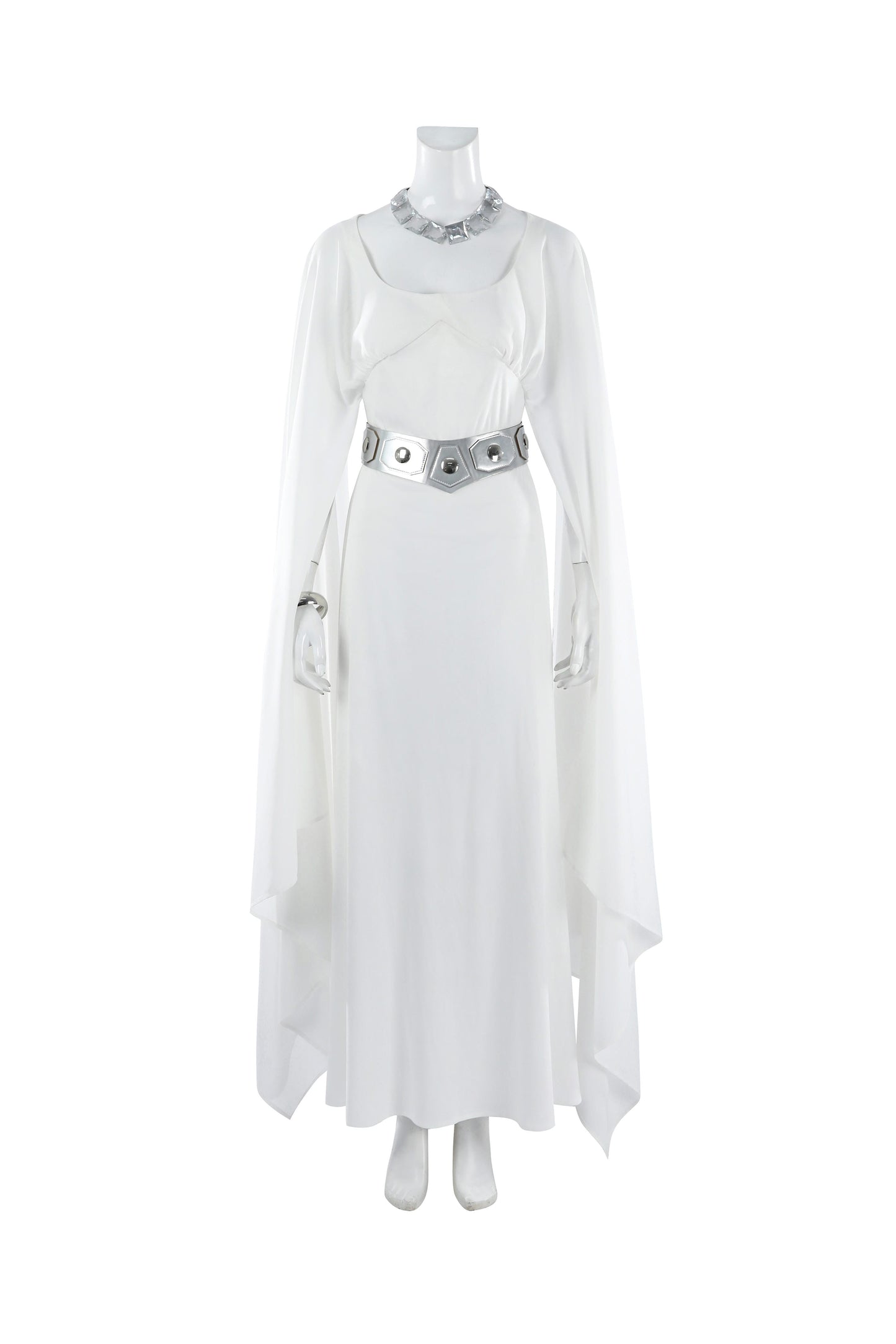 Star Wars Episode IV Princess Leia Ceremony Dress Cosplay Costume | Movie Outfit