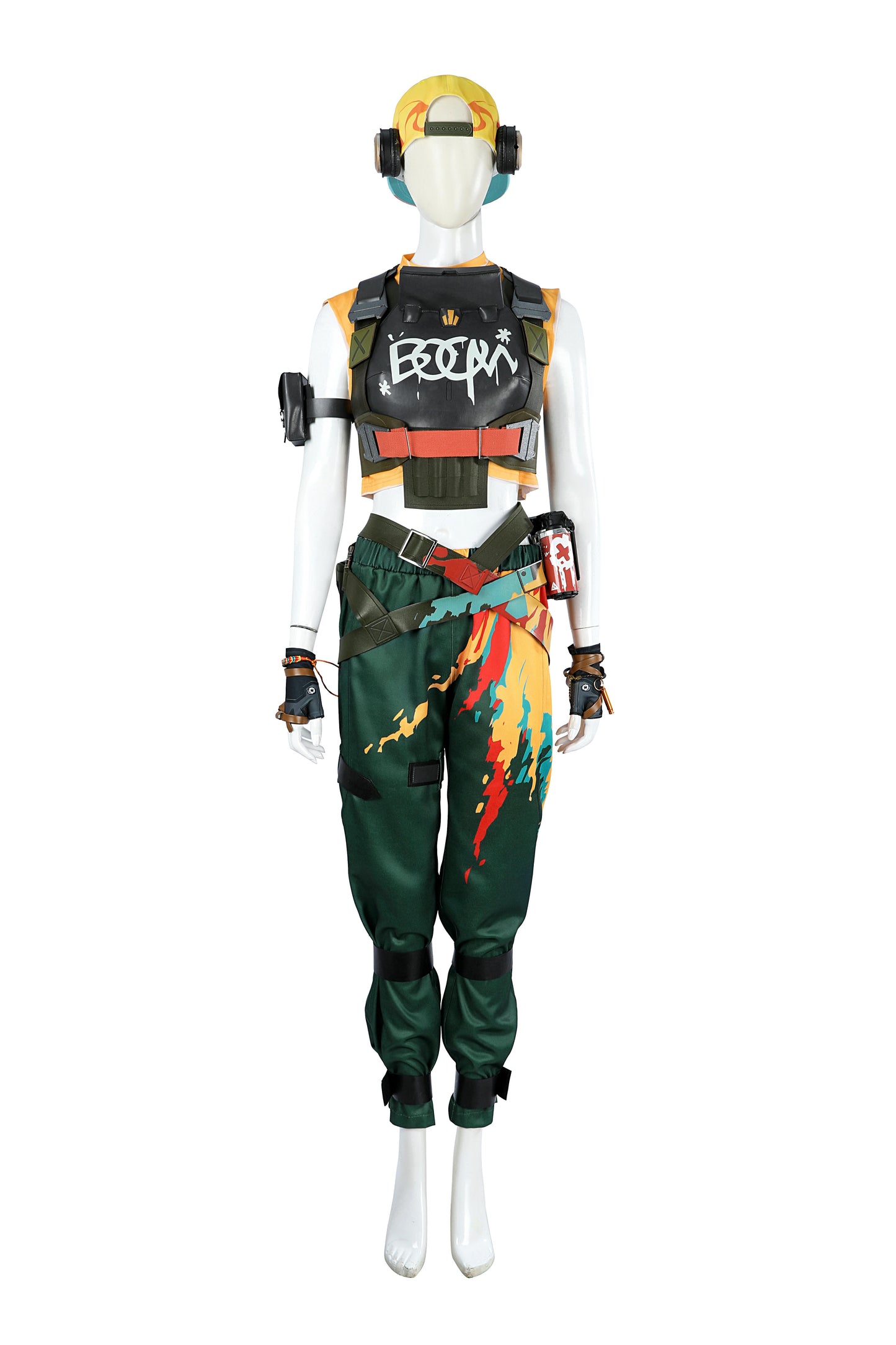 Valorant Agent Raze Cosplay Costume | Gaming Outfit