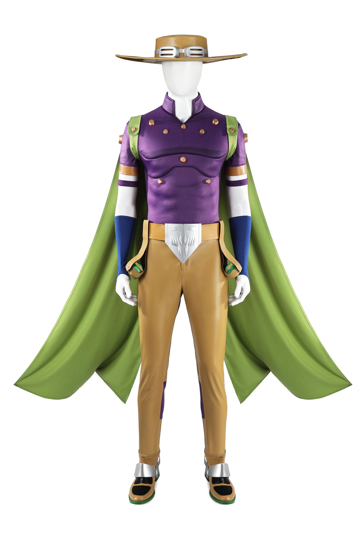 JoJo's Bizarre Adventure Steel Ball Run Gyro Zeppeli Custom Cosplay Shoes | Anime Footwear