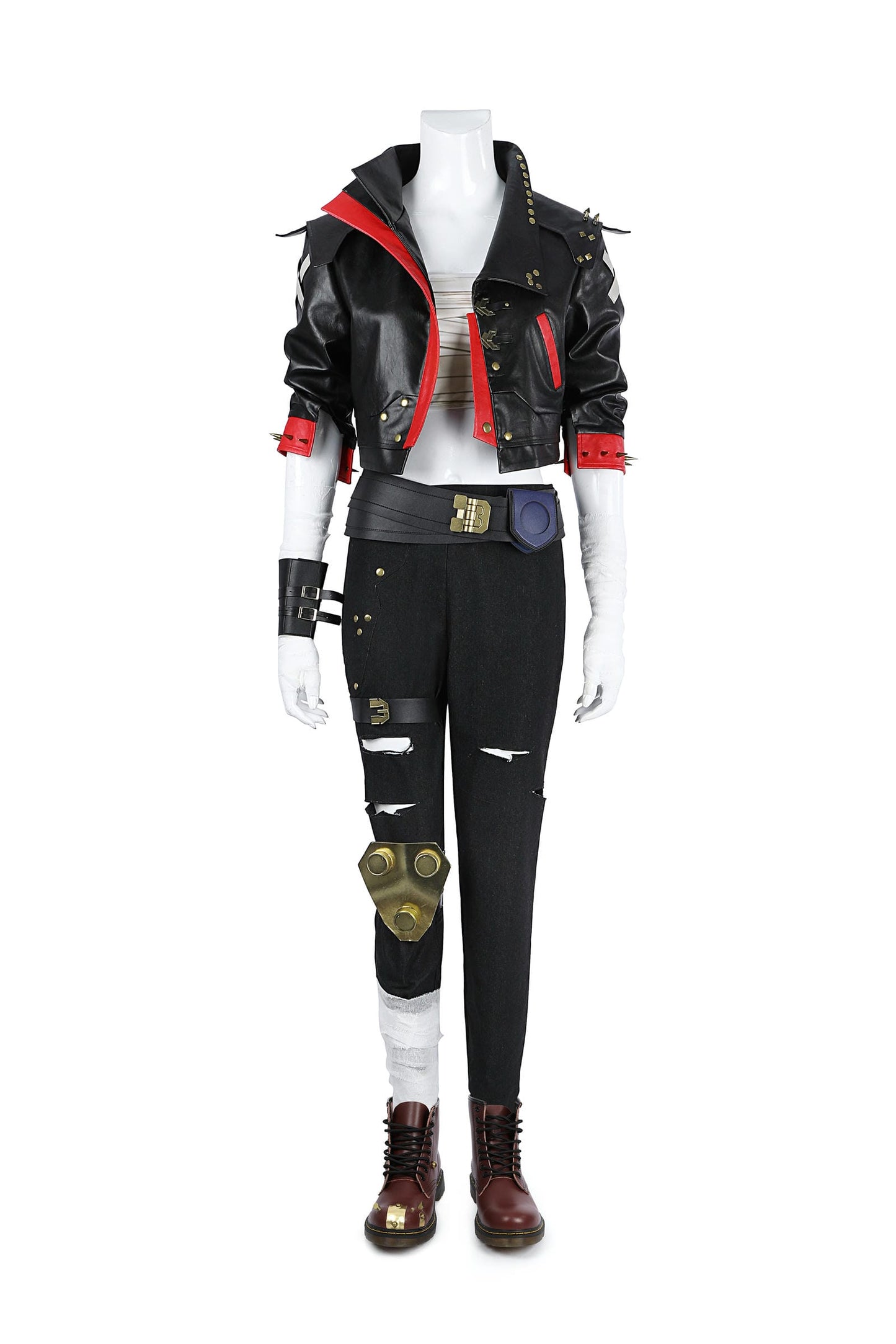 Arcane League of Legends 2 Vi Custom Cosplay Shoes | TV Series Footwear