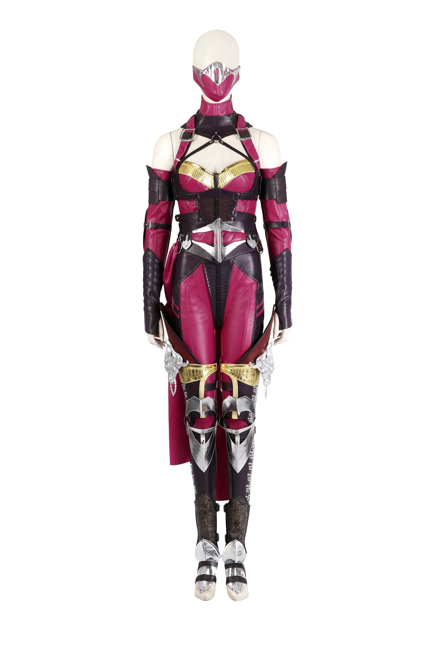 Mortal Kombat Mileena Cosplay Costume | Gaming Outfit