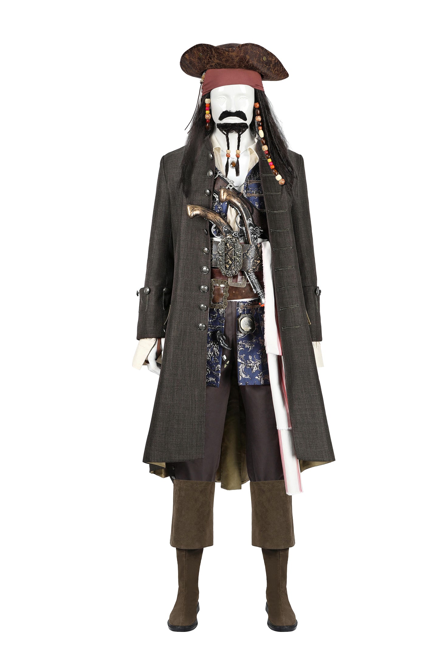 Pirates of the Caribbean Jack Sparrow Custom Cosplay Shoes | Movie Footwear