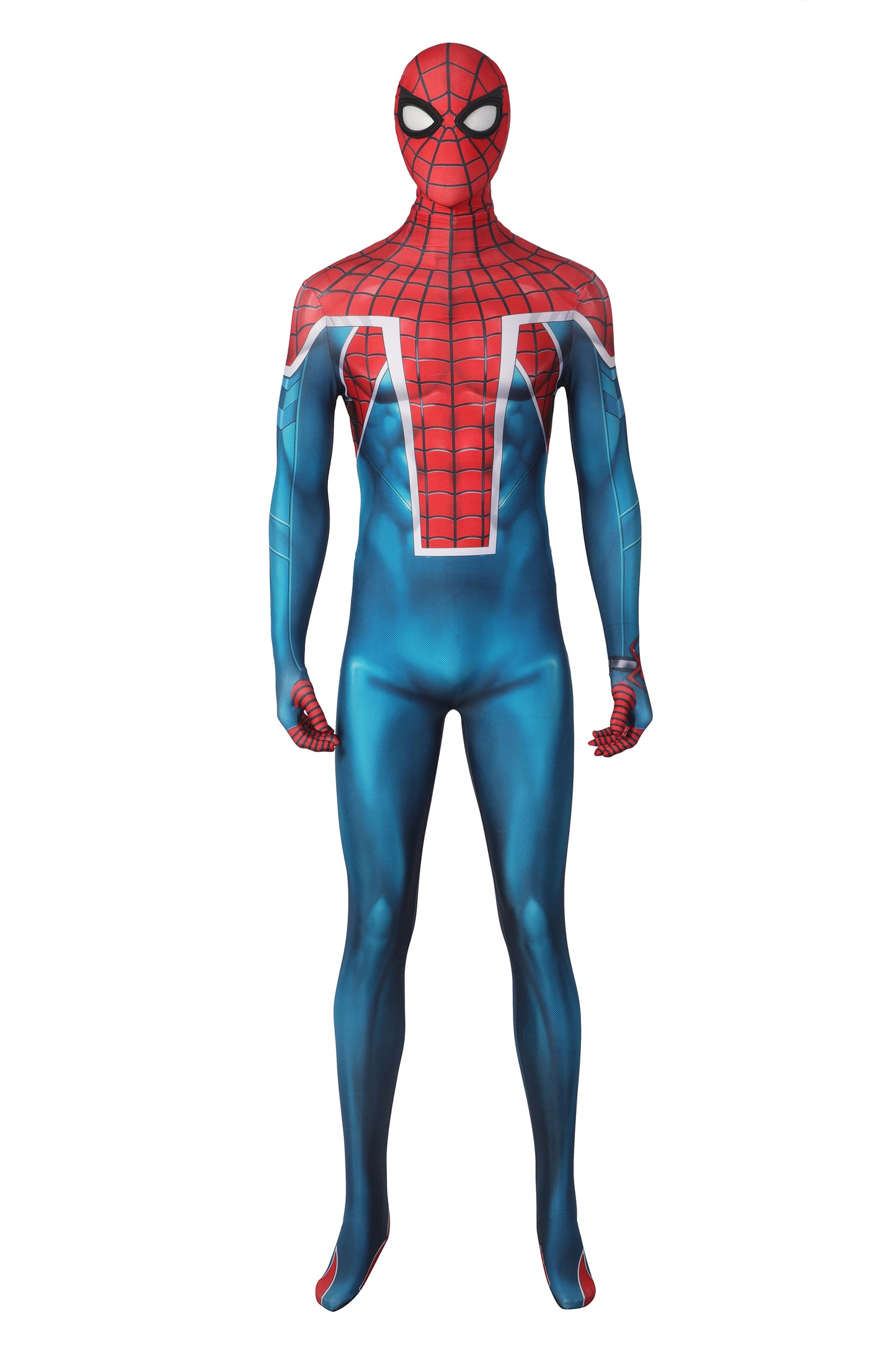 Spider-Man PS5 UK Suit Cosplay Costume | Marvel Outfit