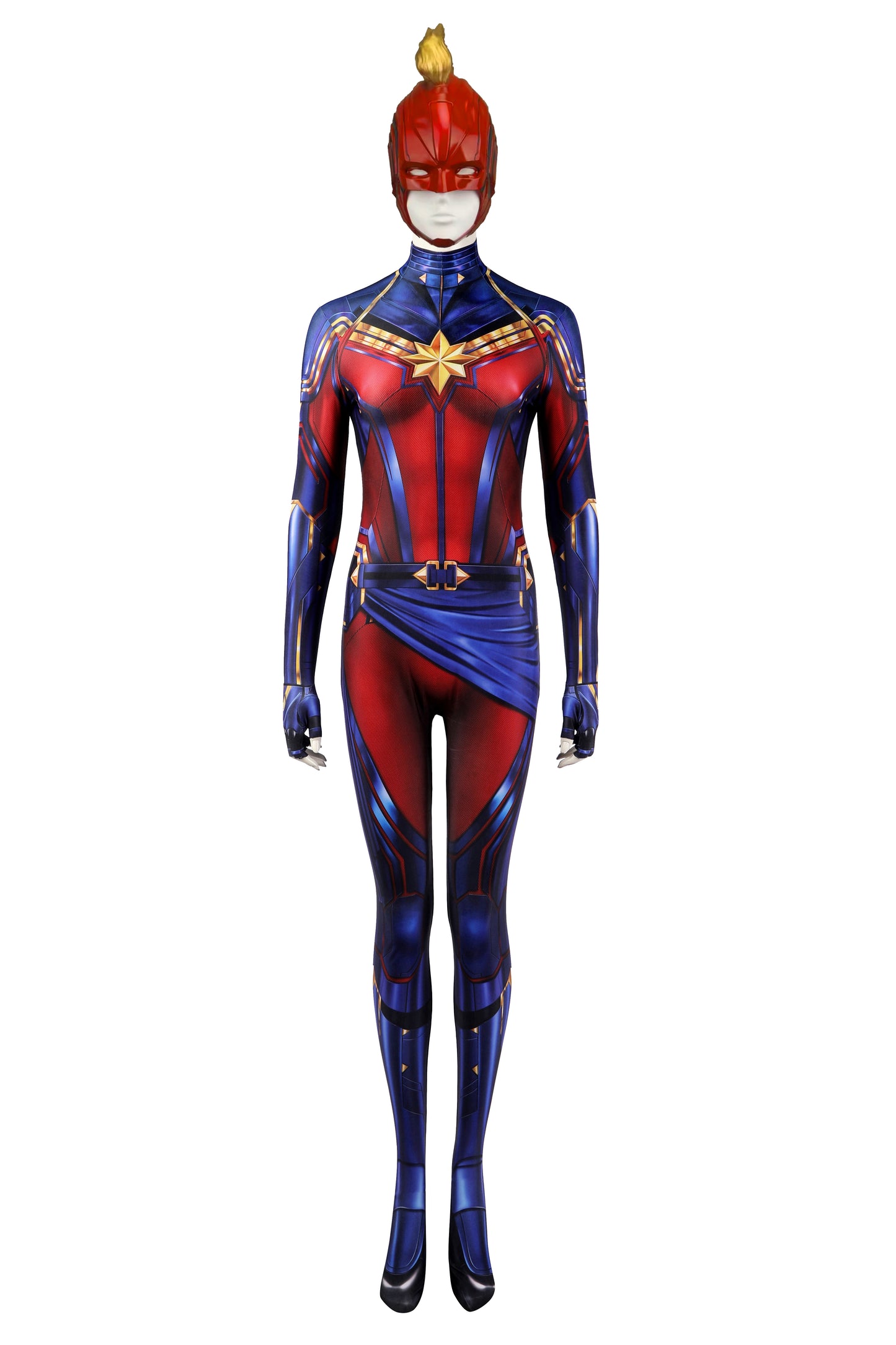 Captain Marvel Endgame Cosplay Costume | Marvel Outfit