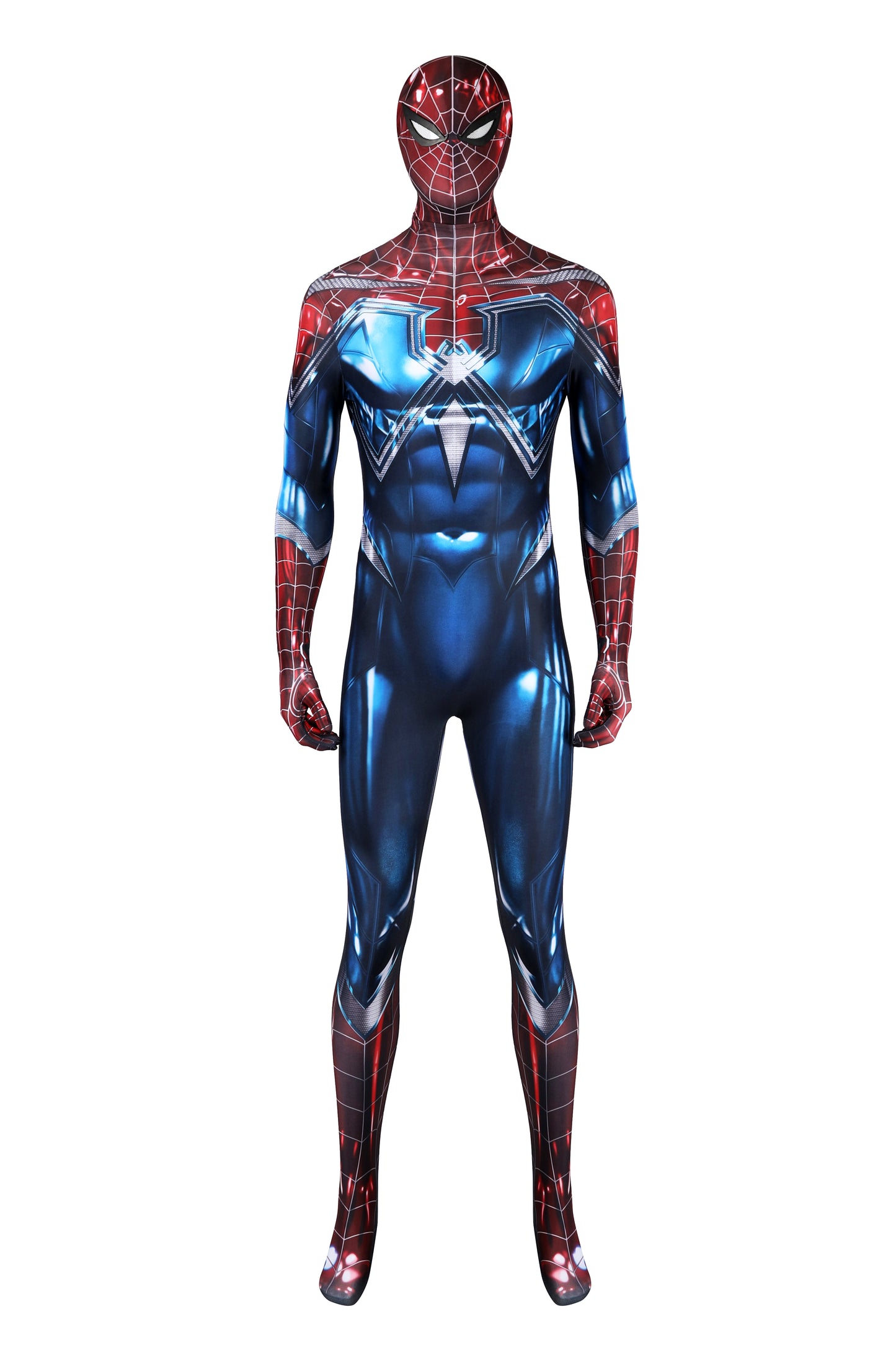 Marvel Spiderman Resilient Suit Complete Cosplay Costume Outfit