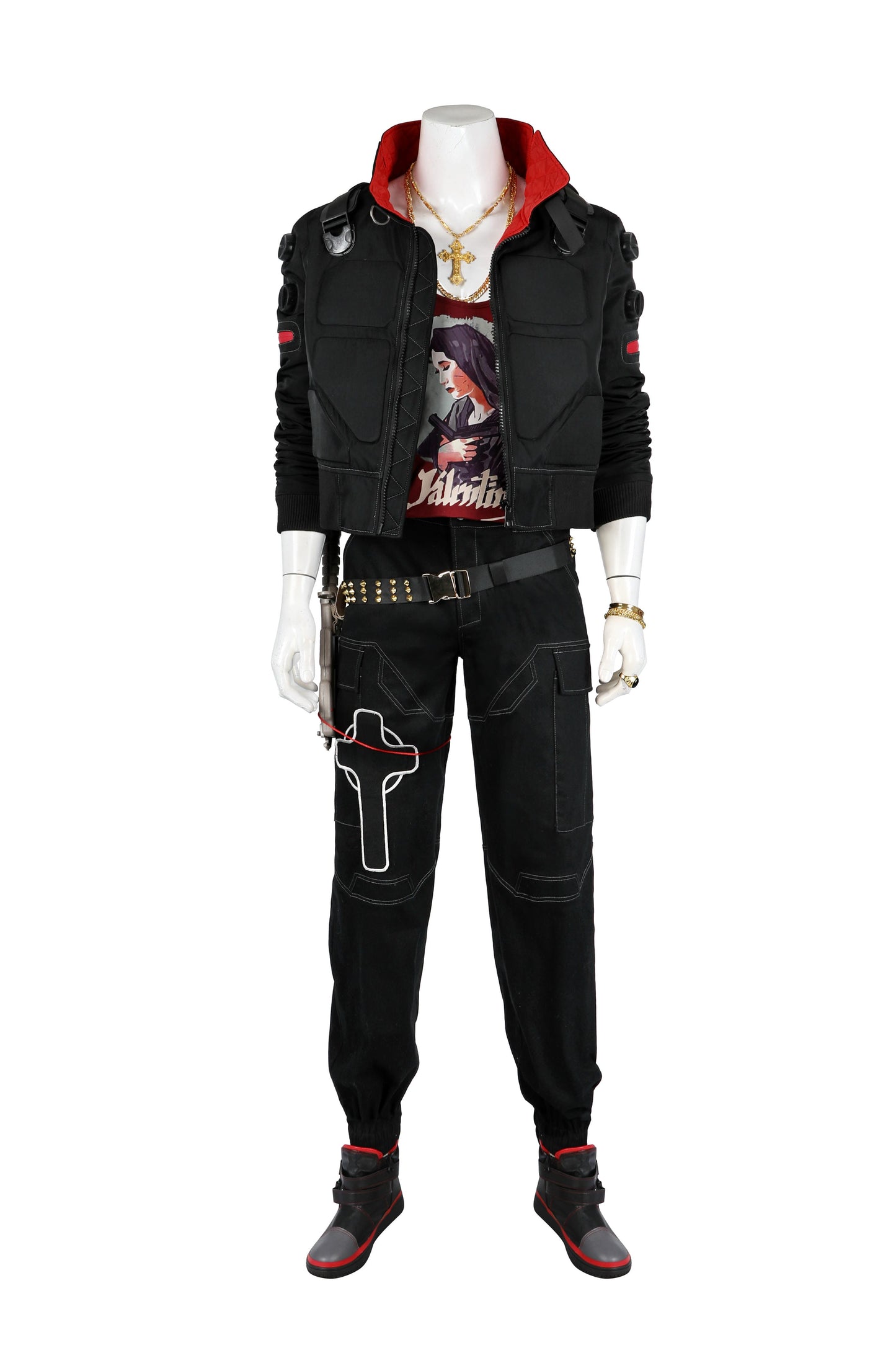 Cyberpunk 2077 Jackie Welles Custom Cosplay Shoes | Gaming Footwear