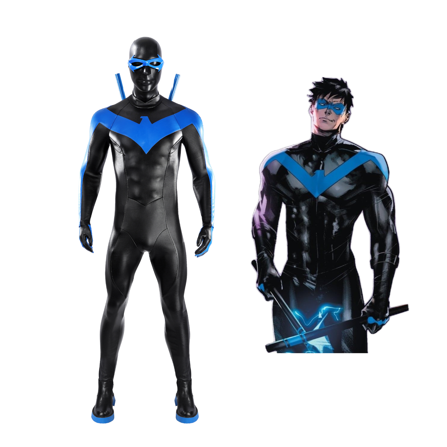 Nightwing Cosplay Costume | DC Outfit
