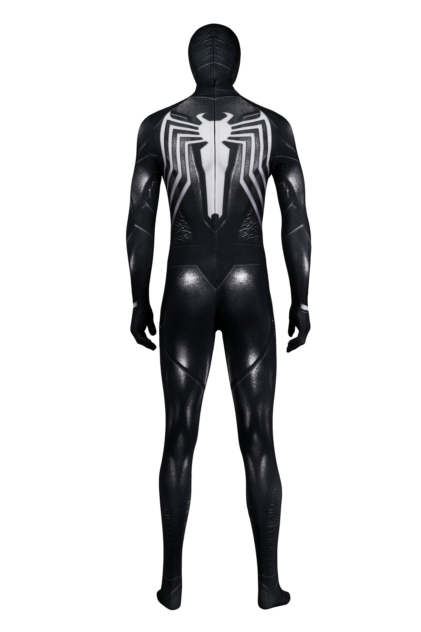 Marvel Spiderman 2 Black Suit Complete Cosplay Costume Outfit