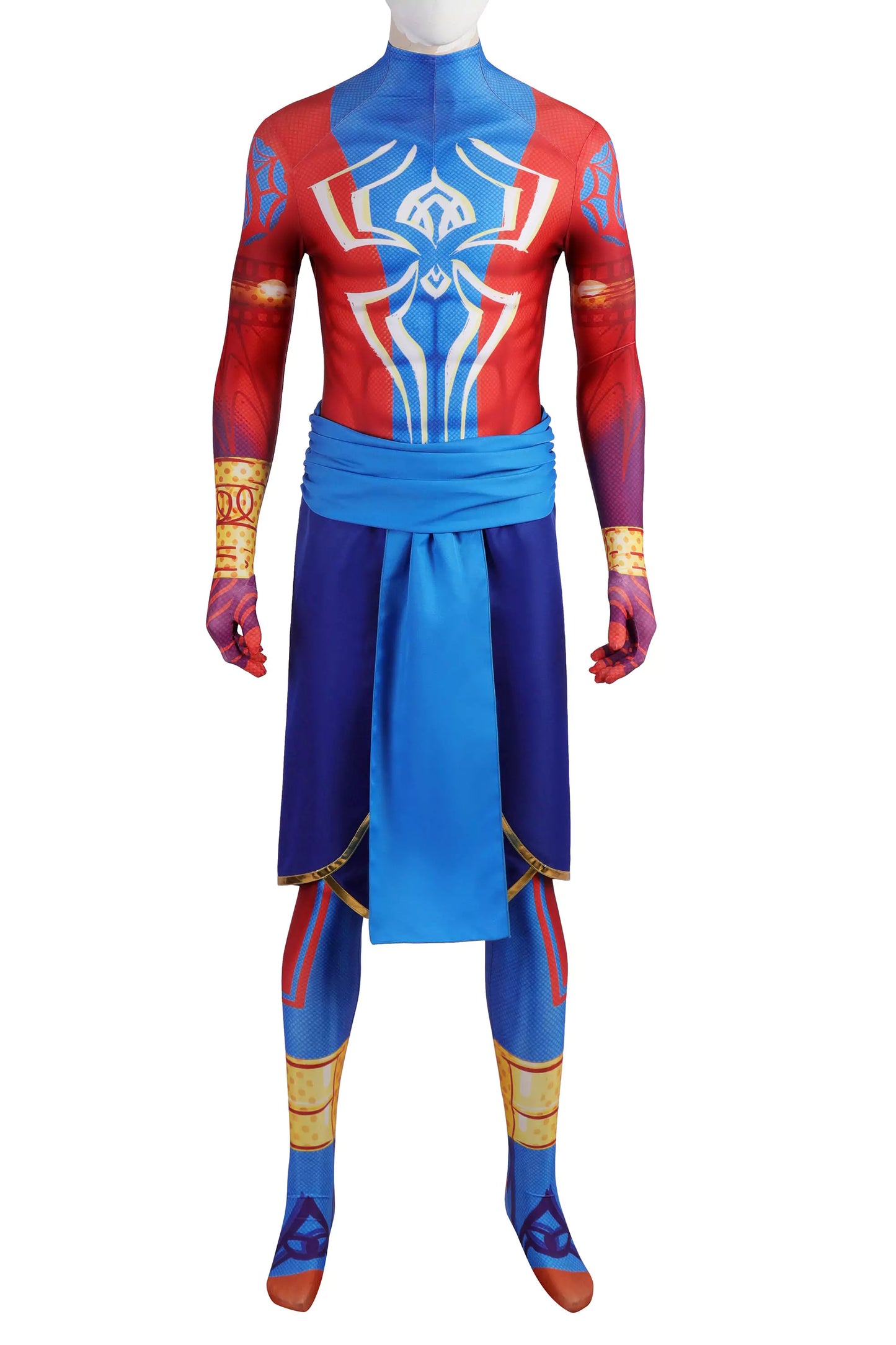 Marvel Spider-Verse Indian Spiderman Complete Cosplay Costume Outfit