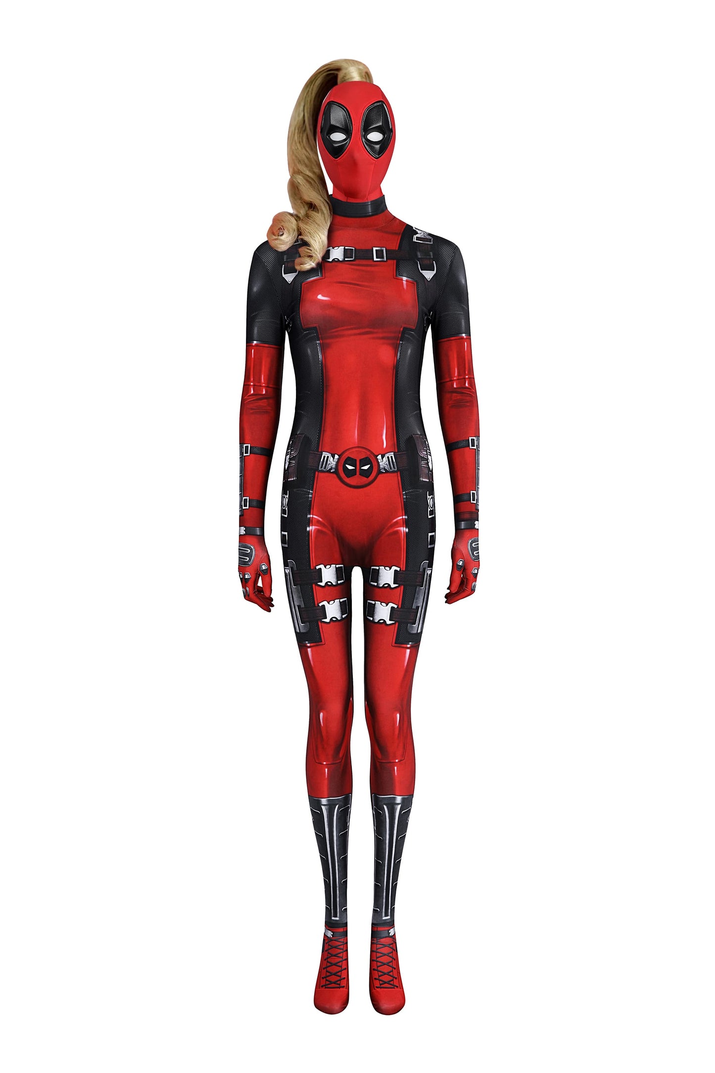 Marvel Deadpool 3 Ladypool Complete Cosplay Costume Outfit