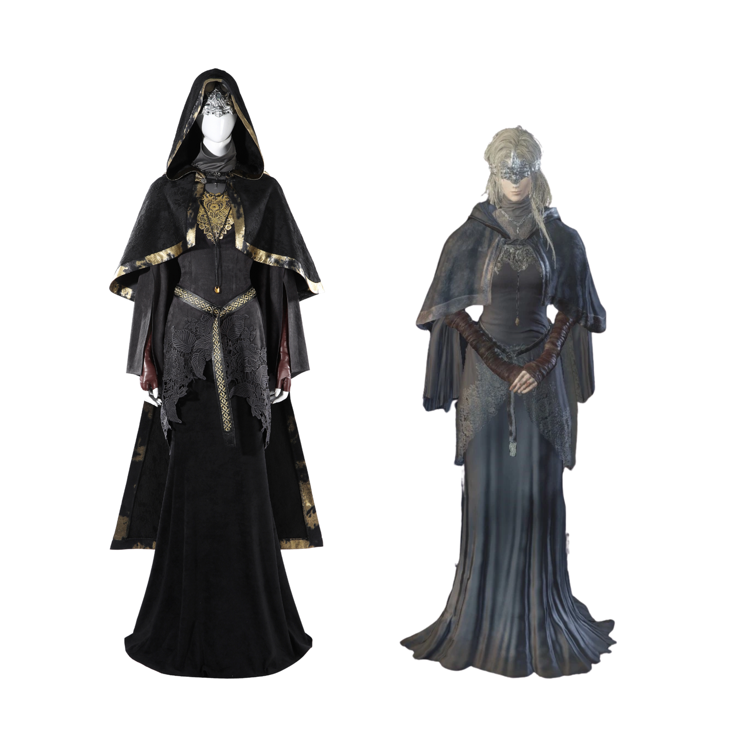 Dark Souls III Fire Keeper Cosplay Costume | Game Outfit