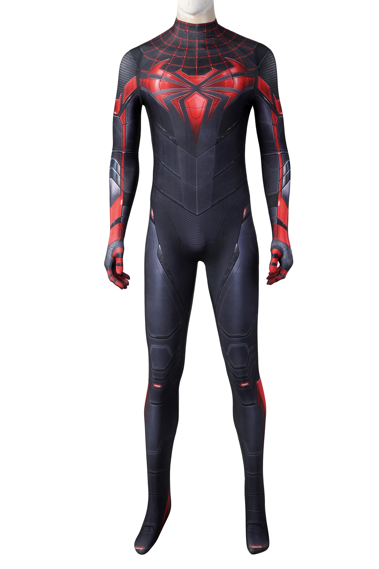 Marvel Spiderman PS5 Advance Tech Suit Complete Cosplay Costume Outfit