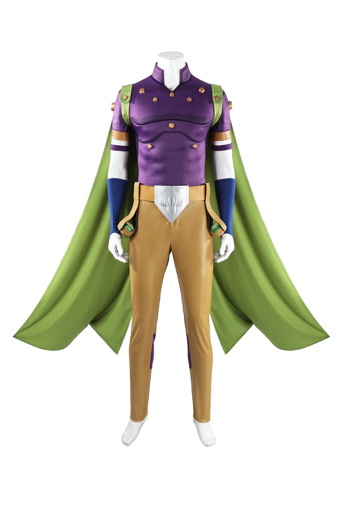 JoJo's Bizarre Adventur Gyro Zeppeli Cosplay Costume | Anime Outfit