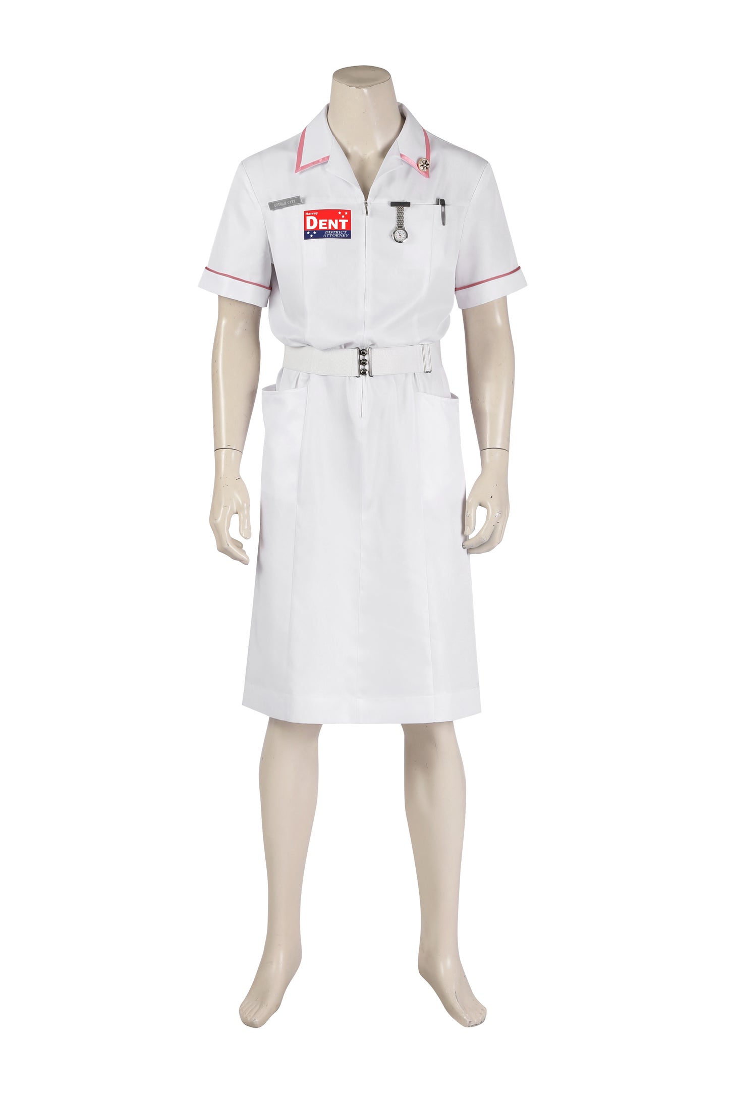 The Dark Knight Joker Nurse Cosplay Costume | DC Outfit