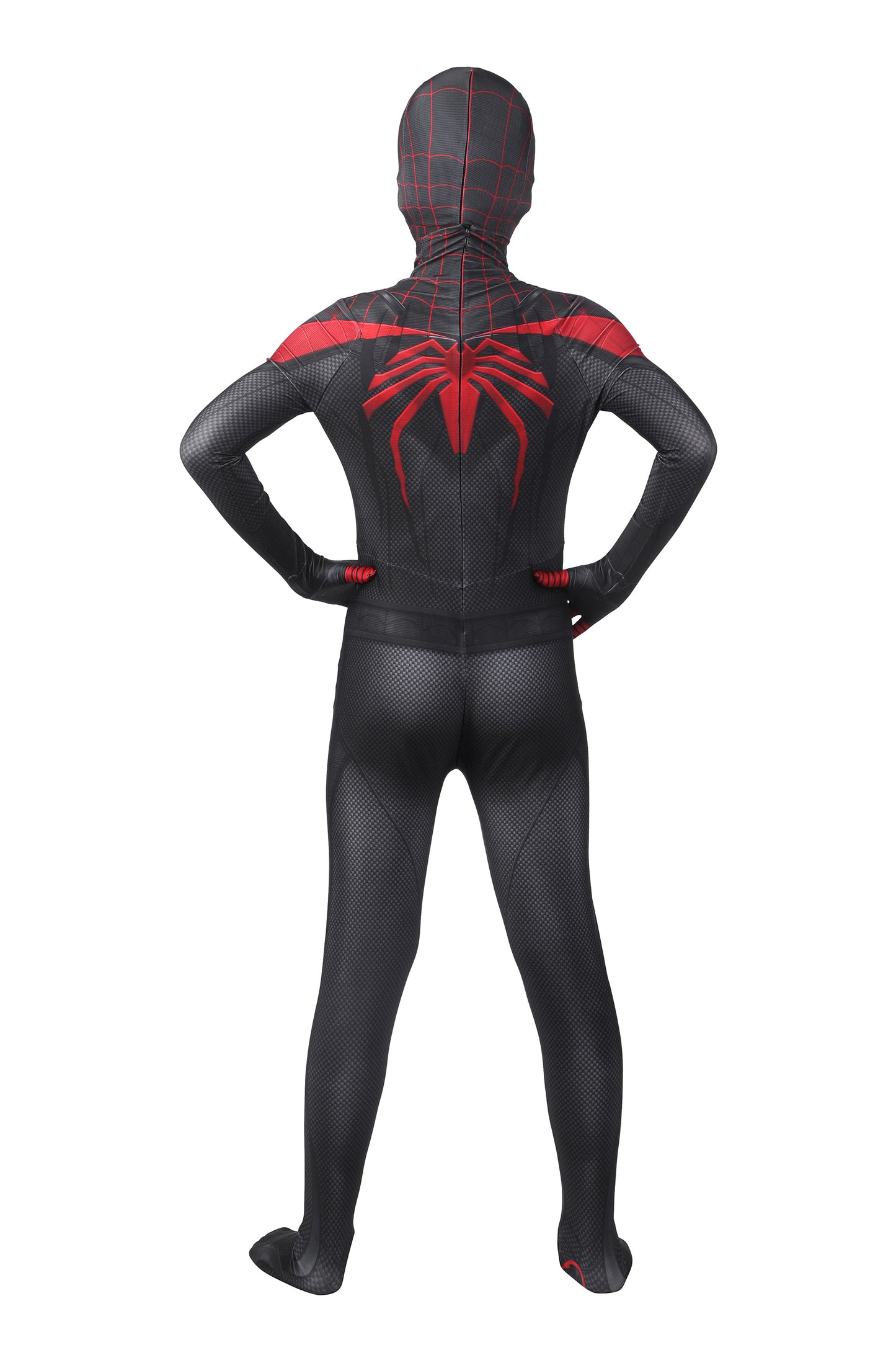 Kids Spider-Man PS5 Miles Morales V2 Cosplay Costume | Marvel Outfit