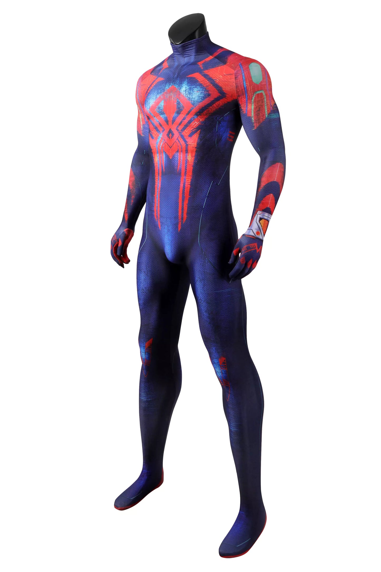 Marvel Spiderman 2099 Complete Cosplay Costume Outfit