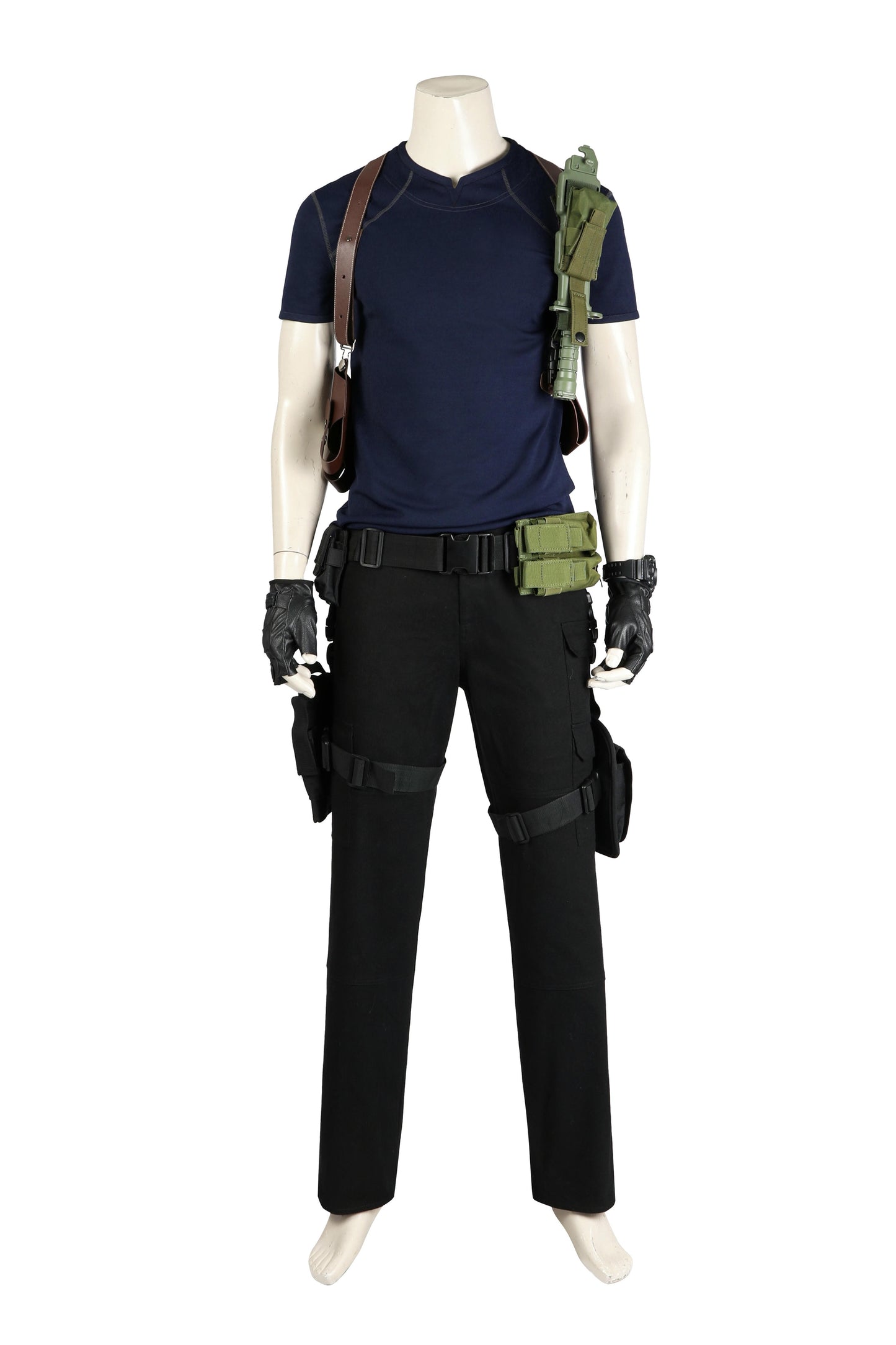 Resident Evil 4 Remake Leon S. Kennedy Cosplay Costume | Gaming Outfit