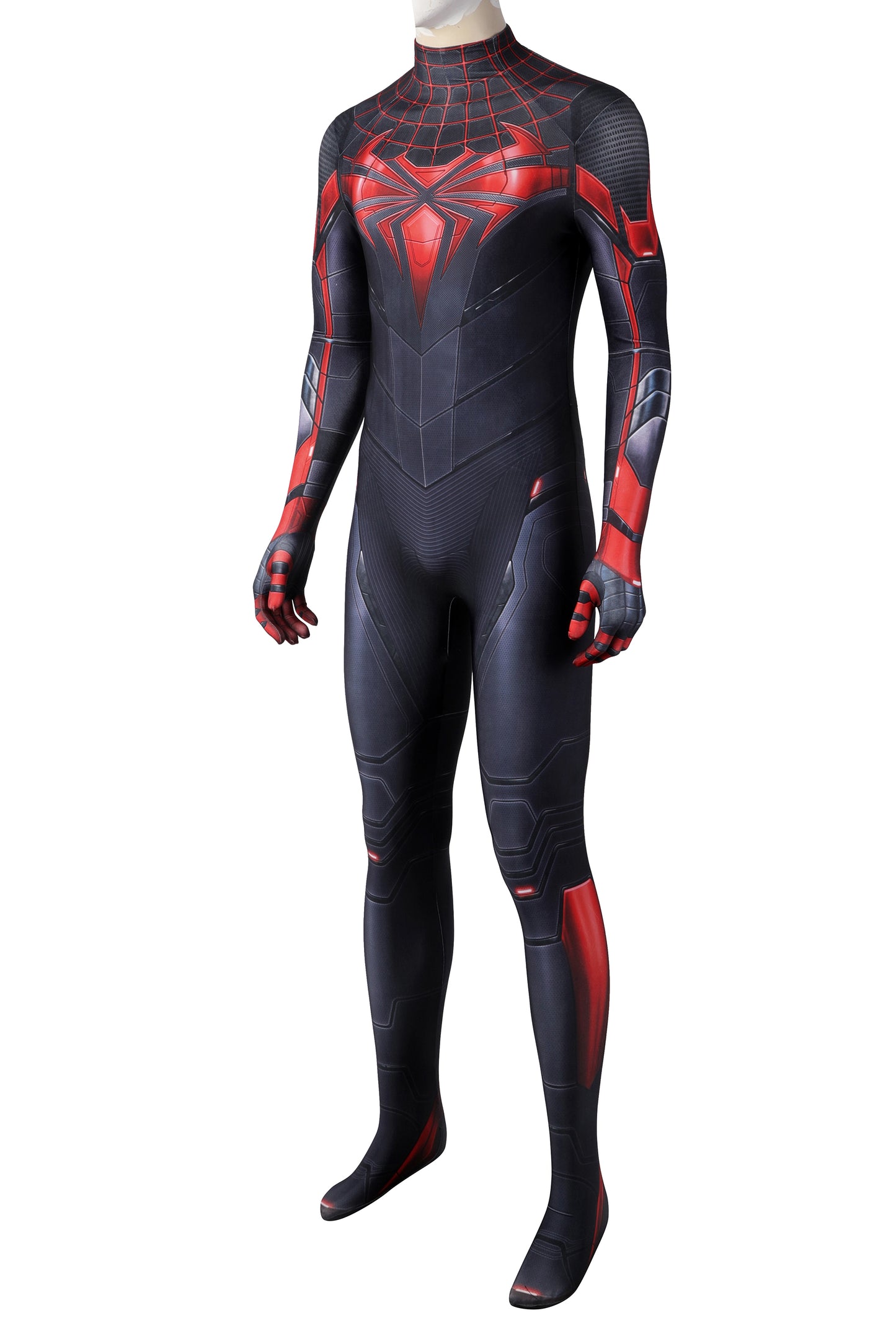 Spider-Man PS5 Advanced Tech Suit Cosplay Costume | Marvel Outfit