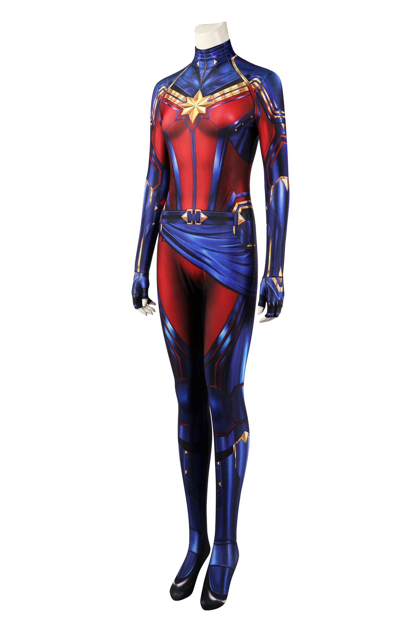 Captain Marvel Endgame Cosplay Costume | Marvel Outfit